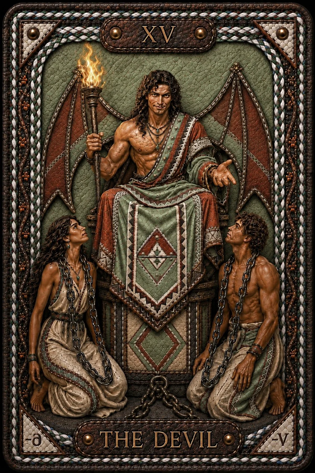 XV Le Diable — la concentration sur l’objet et la hiérarchie du Capricorne