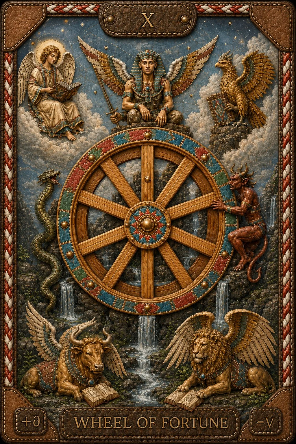 X La Roue de Fortune — la carte de Jupiter et le tournant événementiel