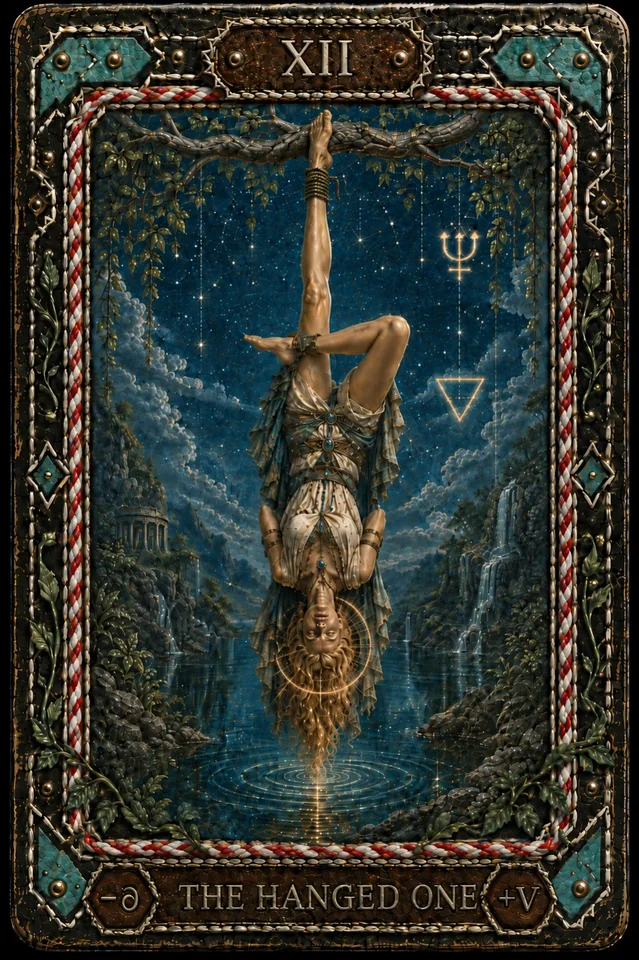XII Le Pendu / Neptune — continuation du contenu dans une coordonnée cachée