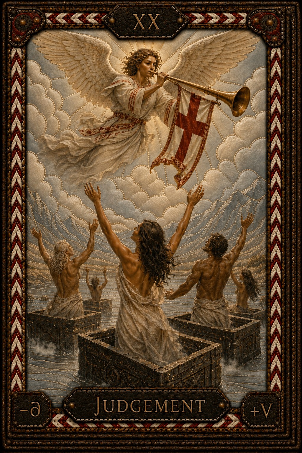 XX Le Jugement — carte de Tarot correspondant à Pluton